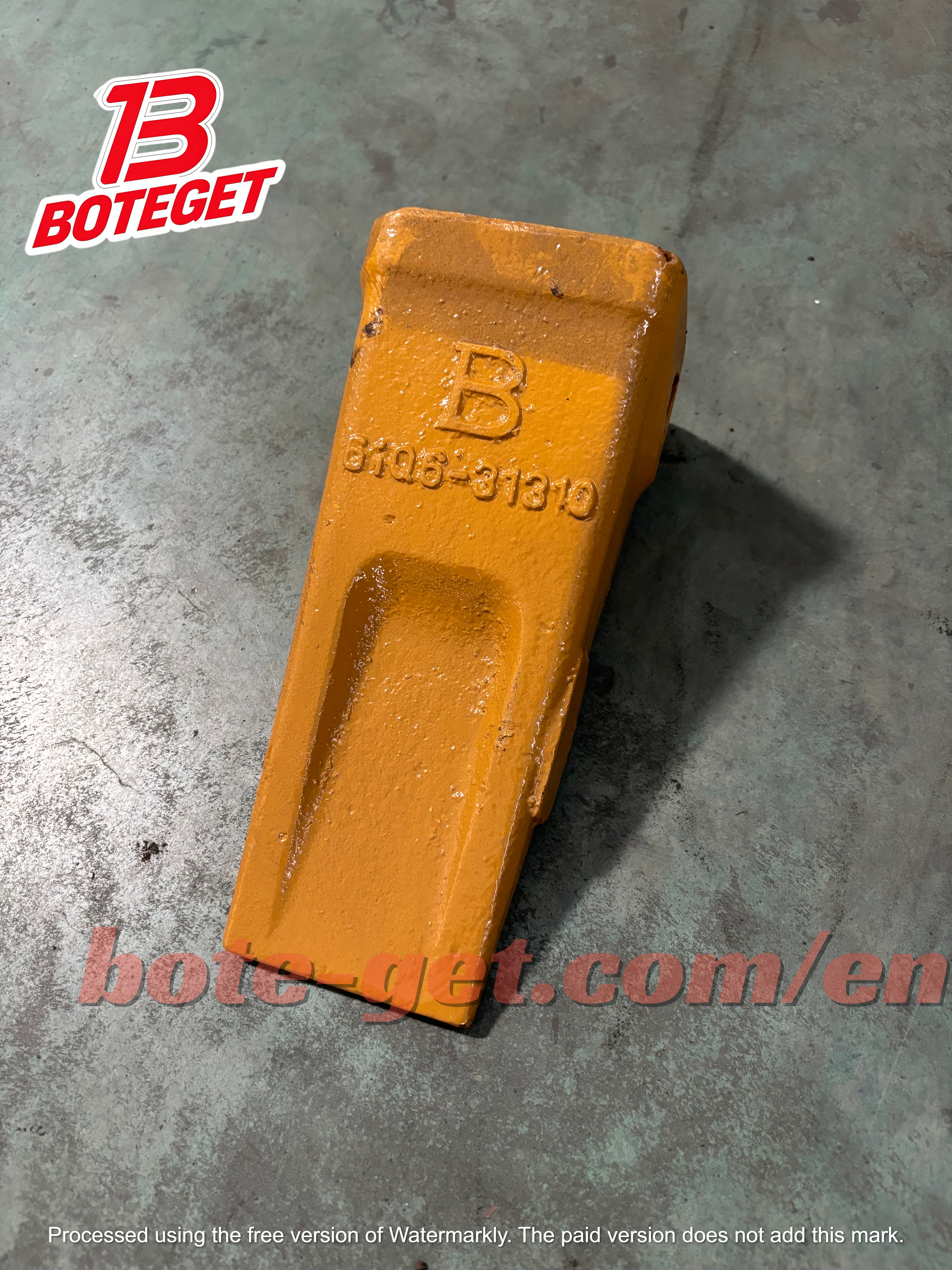 61Q6-31310 R200 R210 BucketTooth for Hyundai Excavator &wheel Loader